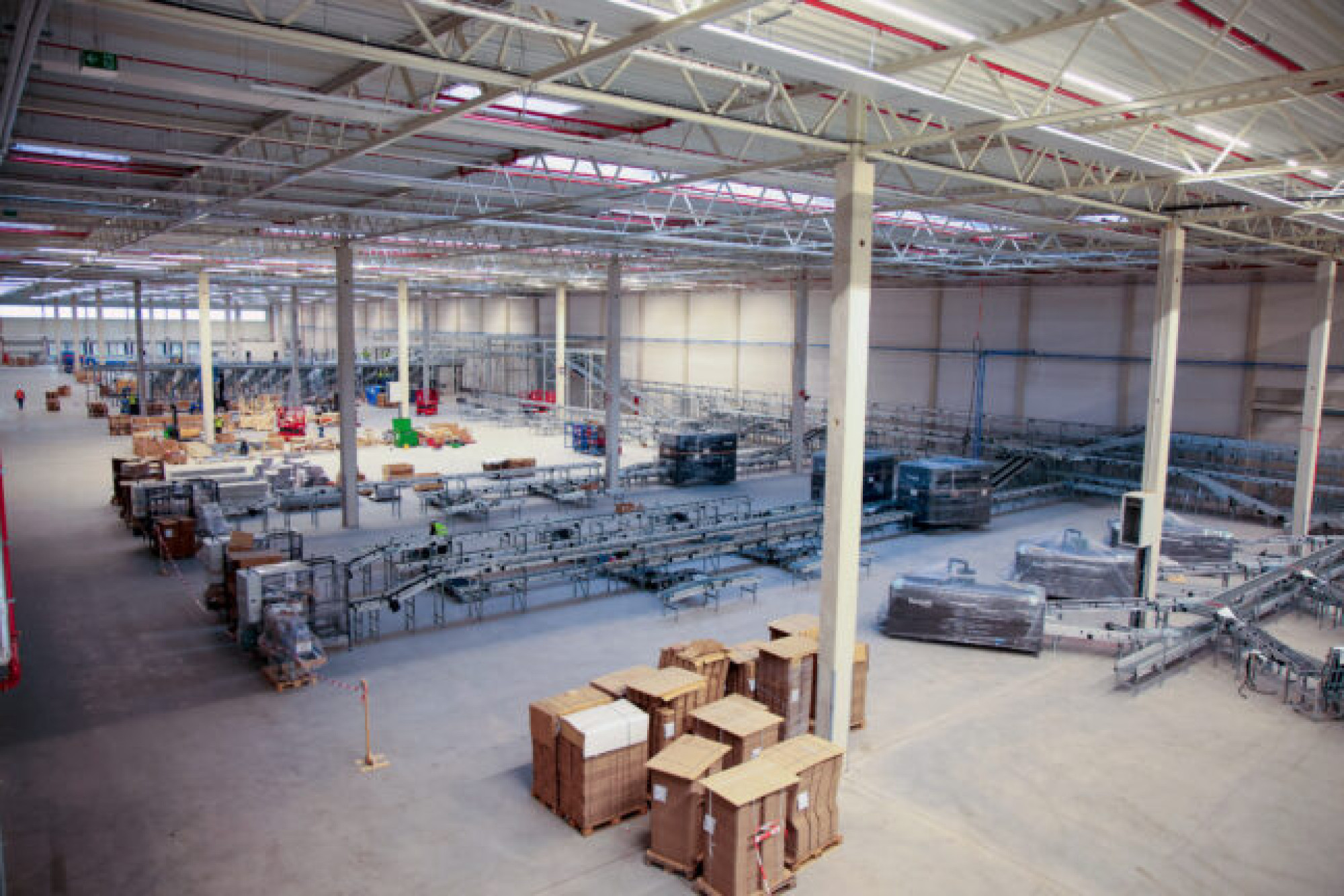 Baustellenbesichtigung Omni-Channel-Hub von Thalia